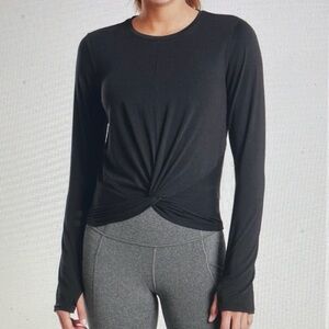 Athleta With Ease Twist Top
